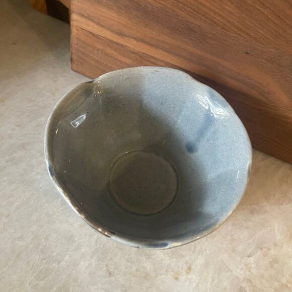 Tonala Mexico small pottery platter and bowl - Picture 5 of 12